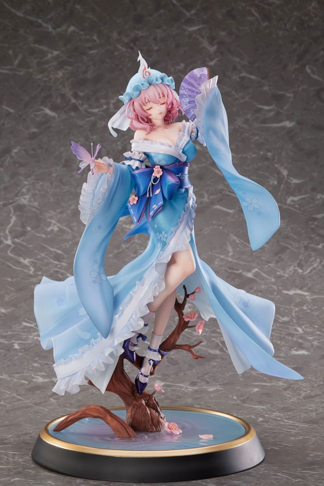 PREORDINE CHIUSO 08/2025 Touhou Project PVC Statue 1/6 Ghost From the Calamitous Nirvana Yuyuko Saigyouji Deluxe Edition 32 cm (PREORDINE NON CANCELLABILE)