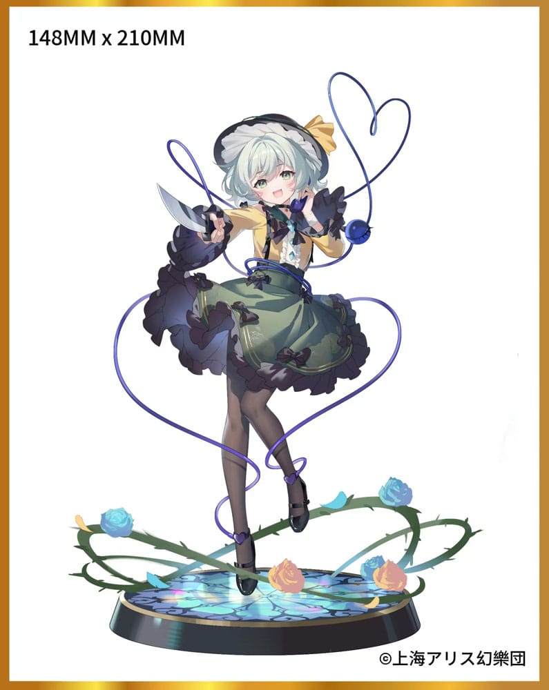 PREORDINE CHIUSO 09/2025 Touhou Project True Horror! Standing Right Behind You Statue 1/6 Koishi Komeiji 32 cm (PREORDINE NON CANCELLABILE)