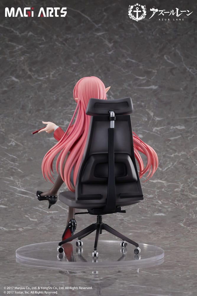 PREORDINE+ CHIUSO 04/2026 Azur Lane PVC Statue 1/6 Duke of York The Chic Counselor 20 cm