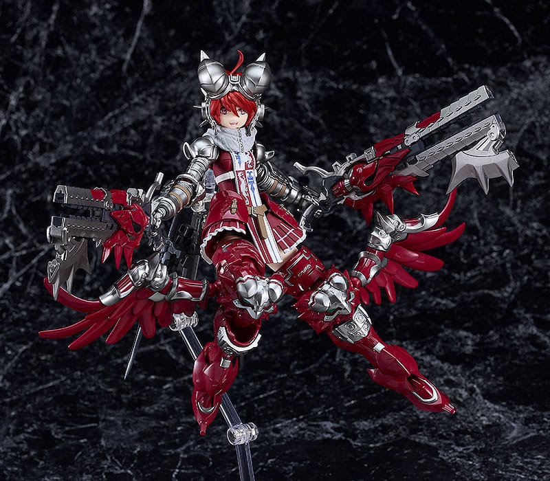 PREORDINE ESAURITO Godz Order Plastic Model Kit PLAMAX GO-03 Godwing Dragon Knight Ren Firedragon 17 cm