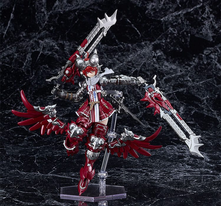 PREORDINE ESAURITO Godz Order Plastic Model Kit PLAMAX GO-03 Godwing Dragon Knight Ren Firedragon 17 cm