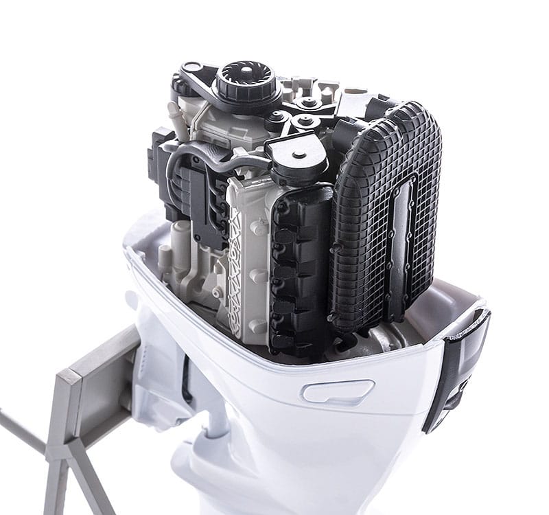 PREORDINE+ CHIUSO 04/2025 Original Character Plastic Model Kit 1/20 PLAMAX MF-88 minimum factory Minori with Honda BF350 Outboard Engine