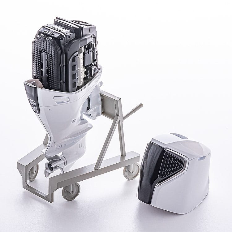 PREORDINE+ CHIUSO 04/2025 Original Character Plastic Model Kit 1/20 PLAMAX MF-88 minimum factory Minori with Honda BF350 Outboard Engine