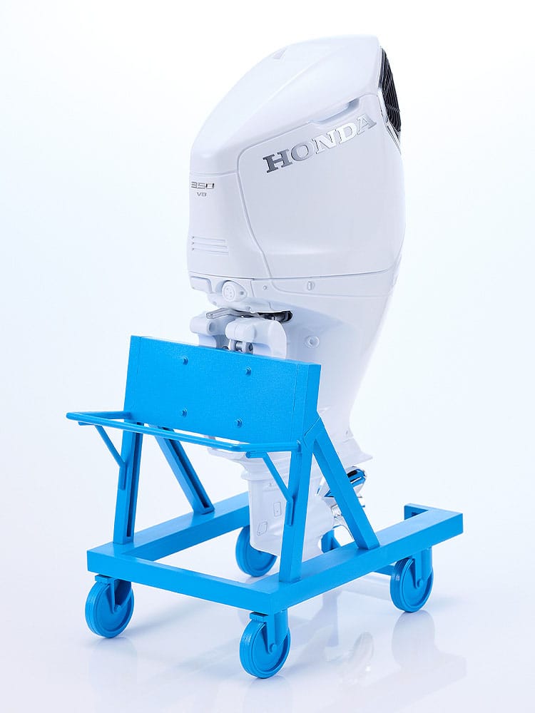 PREORDER+ CLOSED 12/2025 Original Character PLAMAX Plastic Model Kit MF-97 minimum factory Minori with Honda BF350 Grand Prix White 10 cm