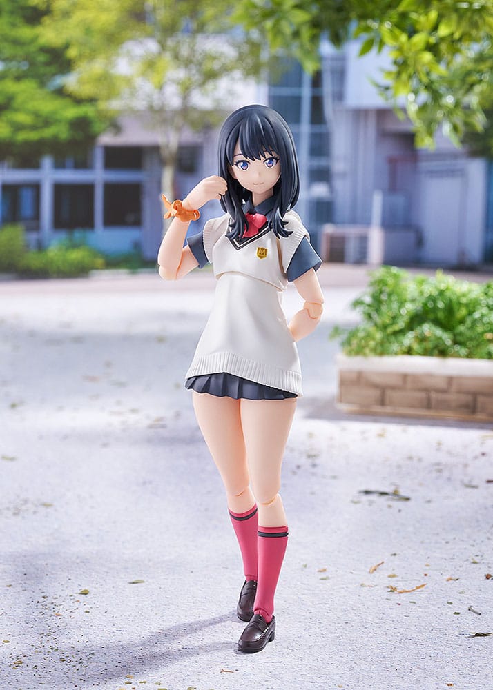 PREORDER+ 09/2026 SSSS. Gridman Figma Action Figure Rikka Takarada: Gridman Universe Ver. 14 cm