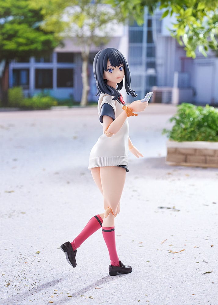 PREORDER+ 09/2026 SSSS. Gridman Figma Action Figure Rikka Takarada: Gridman Universe Ver. 14 cm