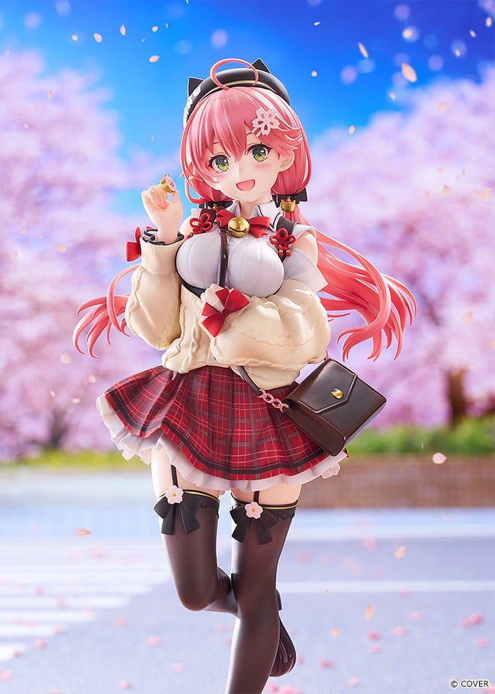 PREORDINE+ 12/2027 Hololive Production PVC Figure 1/7 Sakura Miko: Date Style - Casual Outfit Ver. 24 cm