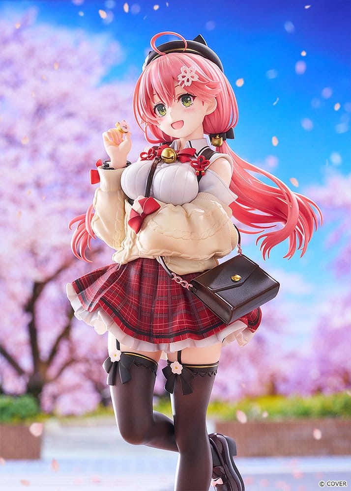 PREORDINE+ 12/2027 Hololive Production PVC Figure 1/7 Sakura Miko: Date Style - Casual Outfit Ver. 24 cm