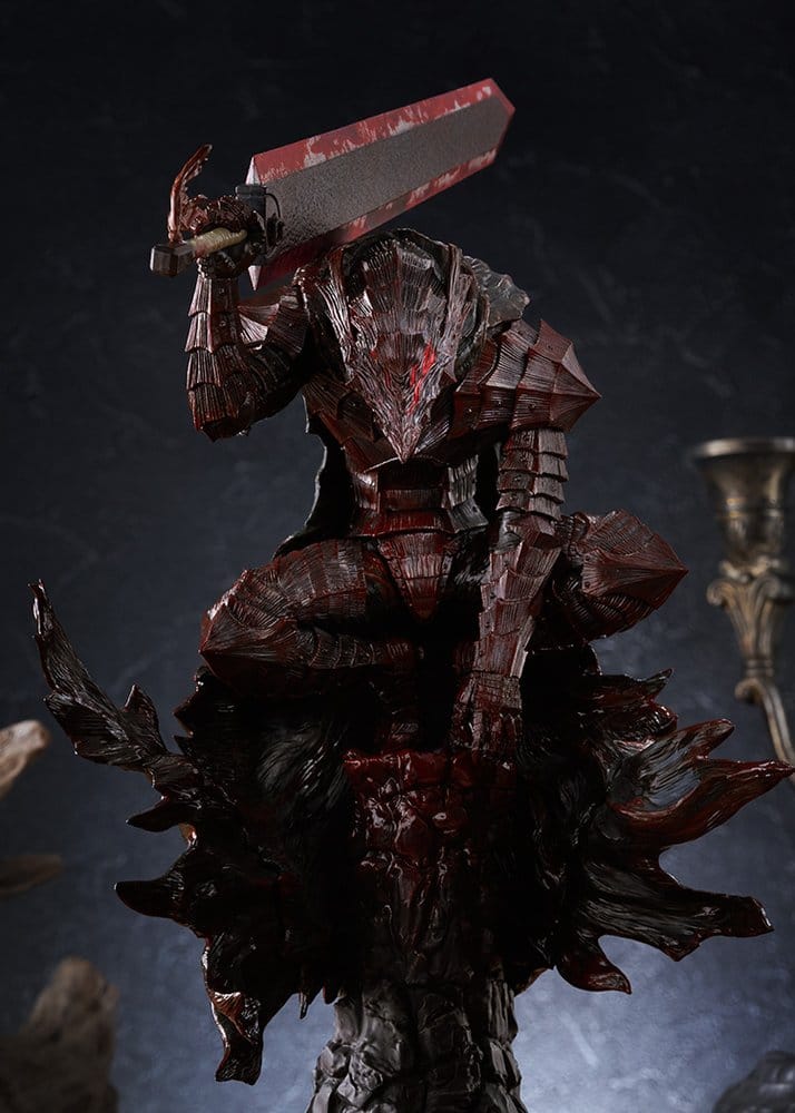 PREORDINE+ 08/2027 Berserk Pop Up Parade PVC Figure Guts (Berserker Armor): Bloody Paint Ver. L Size 28 cm