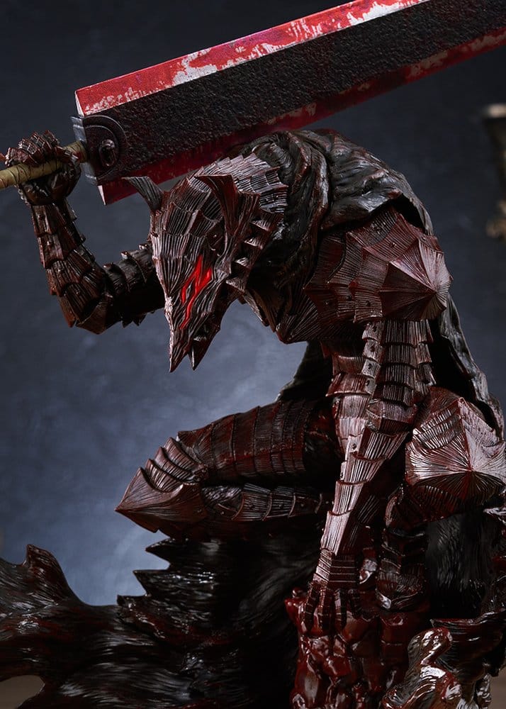 PREORDINE+ 08/2027 Berserk Pop Up Parade PVC Figure Guts (Berserker Armor): Bloody Paint Ver. L Size 28 cm