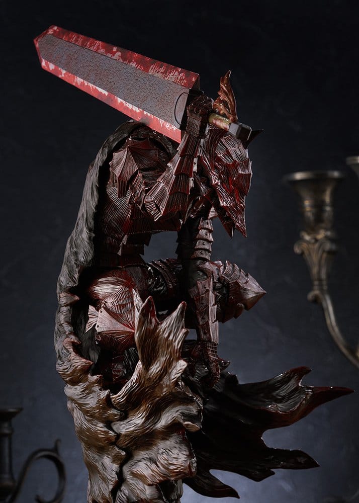 PREORDINE+ 08/2027 Berserk Pop Up Parade PVC Figure Guts (Berserker Armor): Bloody Paint Ver. L Size 28 cm