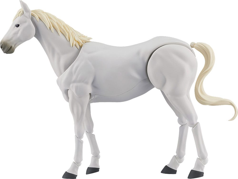 PREORDINE ESAURITO Original Character Figma Action Figure Wild Horse (White) 19 cm