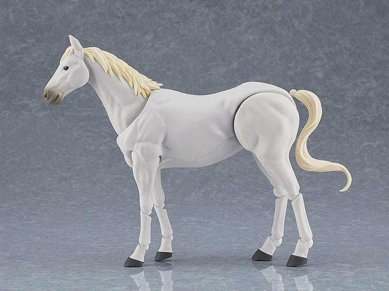 PREORDINE ESAURITO Original Character Figma Action Figure Wild Horse (White) 19 cm