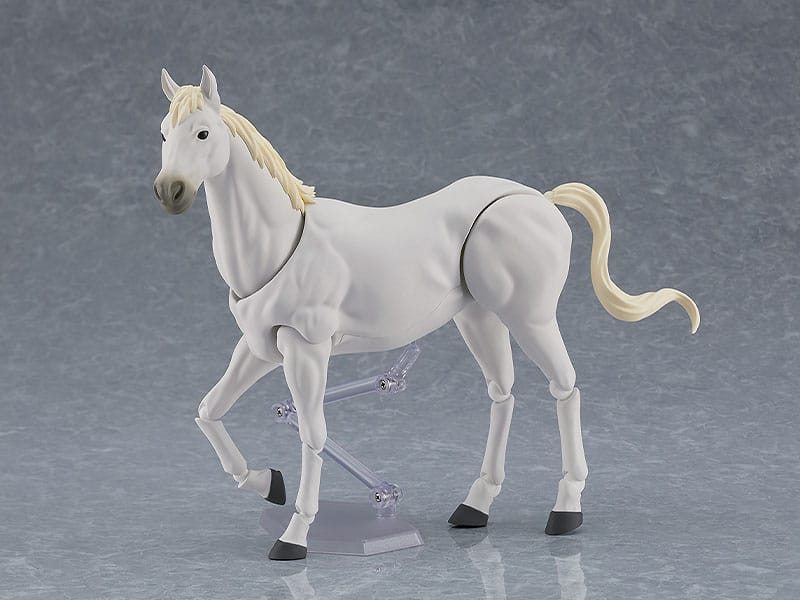 PREORDINE ESAURITO Original Character Figma Action Figure Wild Horse (White) 19 cm
