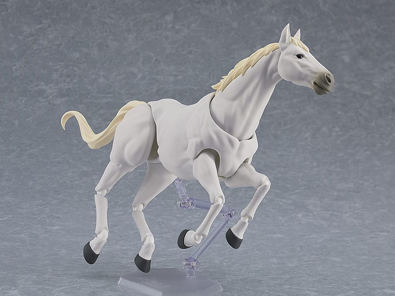 PREORDINE ESAURITO Original Character Figma Action Figure Wild Horse (White) 19 cm