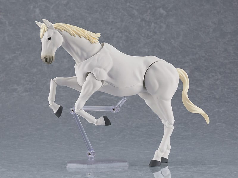 PREORDINE ESAURITO Original Character Figma Action Figure Wild Horse (White) 19 cm