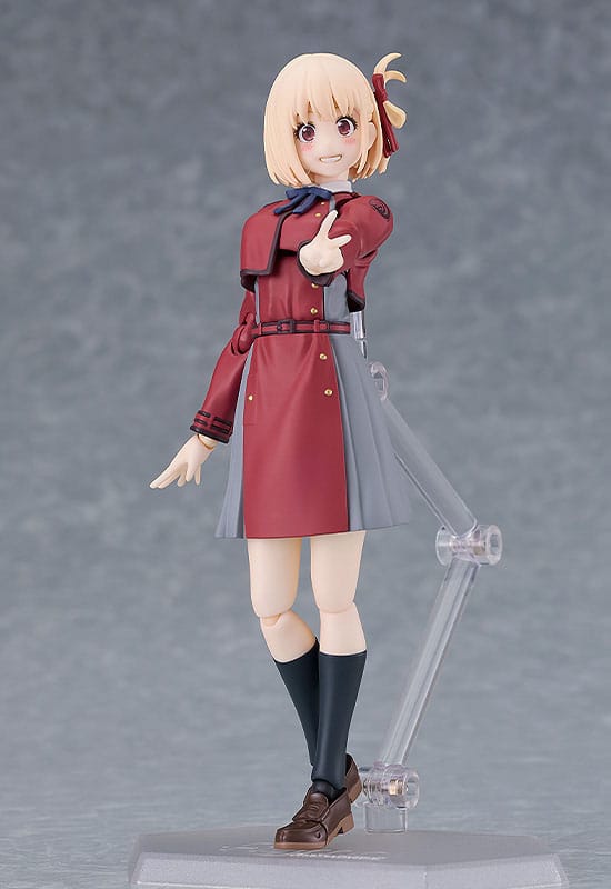 PREORDINE ESAURITO  Lycoris Recoil Figma Action Figure Chisato Nishikigi 15 cm
