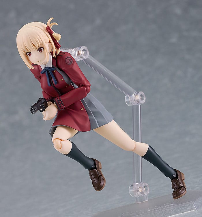 PREORDINE ESAURITO  Lycoris Recoil Figma Action Figure Chisato Nishikigi 15 cm