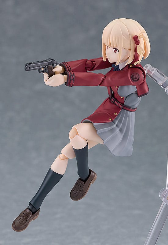 PREORDINE ESAURITO  Lycoris Recoil Figma Action Figure Chisato Nishikigi 15 cm