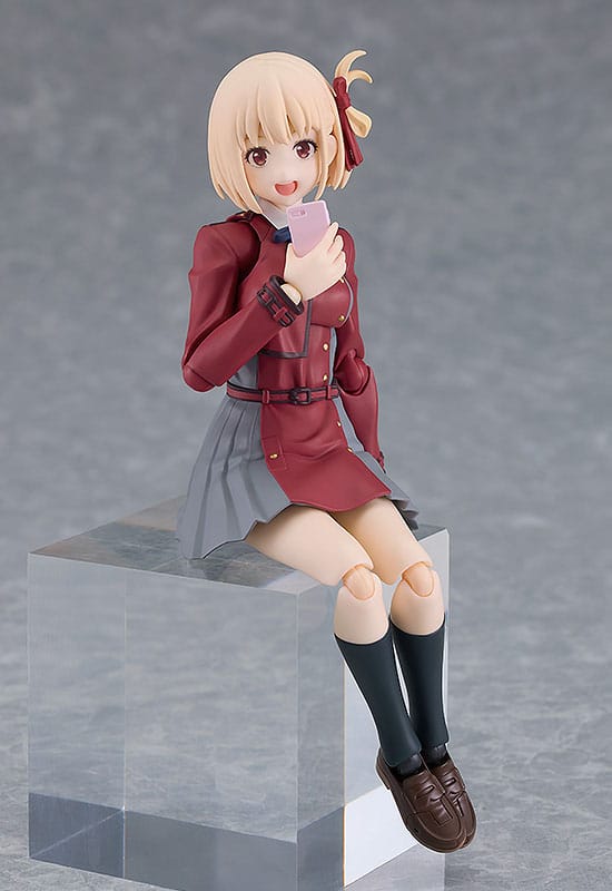 PREORDINE ESAURITO  Lycoris Recoil Figma Action Figure Chisato Nishikigi 15 cm