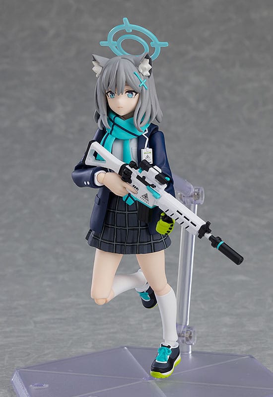 PREORDINE ESAURITO  Blue Archive Figma Action Figure Shiroko Sunaookami (re-run) 15 cm