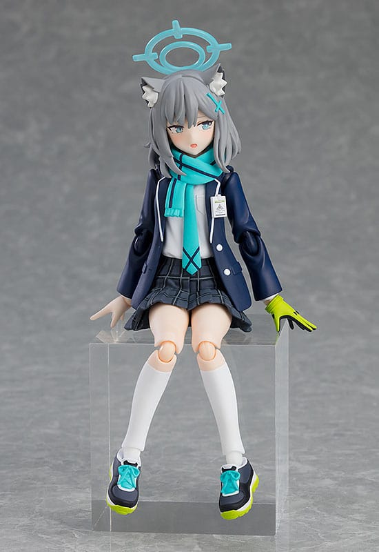 PREORDINE ESAURITO  Blue Archive Figma Action Figure Shiroko Sunaookami (re-run) 15 cm