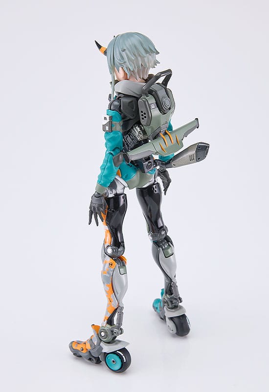 PREORDINE ESAURITO Shojo-Hatsudoki Diecast / PVC Action Figure Motored Cyborg Runner SSX_155 Downtown Trek 17 cm