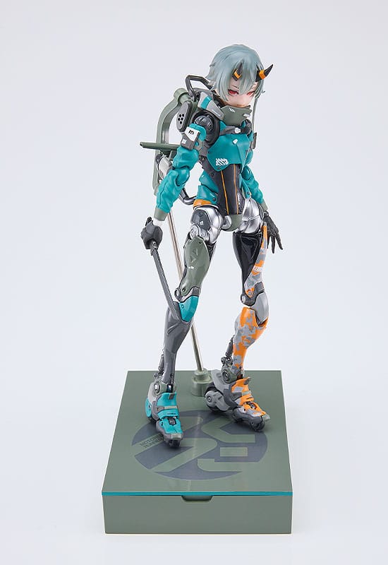 PREORDINE ESAURITO Shojo-Hatsudoki Diecast / PVC Action Figure Motored Cyborg Runner SSX_155 Downtown Trek 17 cm