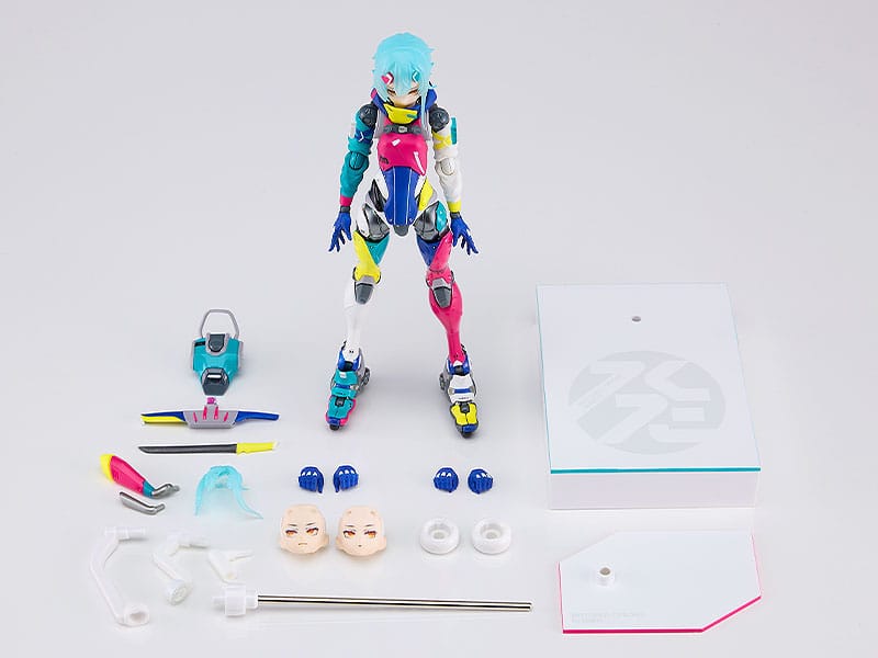 PREORDINE ESAURITO Shojo-Hatsudoki Diecast / PVC Action Figure Motored Cyborg Runner SSX_155 Psychedelic Rush 17 cm
