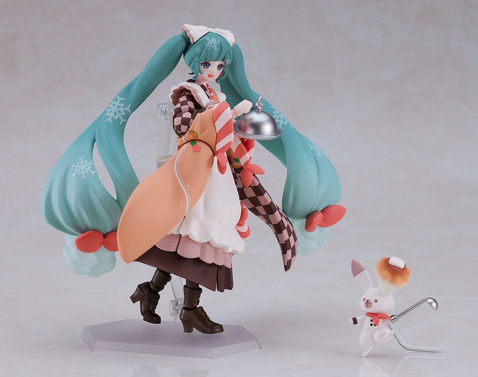 PREORDINE 11/2025 Character Vocal Series 01: Hatsune Miku Figma Action Figure Snow Miku: Winter Delicacy Ver. 14 cm (PREORDINE NON CANCELLABILE)