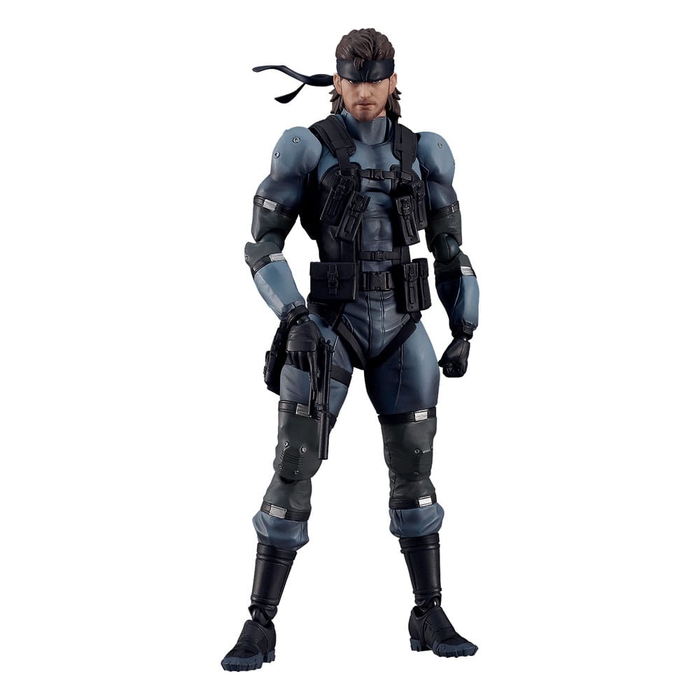 SU ORDINAZIONE Metal Gear Solid 2: Sons of Liberty Figma Action Figure Solid Snake MGS2 Ver. Updated Edition 16 cm 