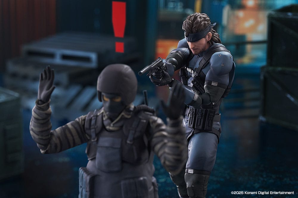 SU ORDINAZIONE Metal Gear Solid 2: Sons of Liberty Figma Action Figure Solid Snake MGS2 Ver. Updated Edition 16 cm 