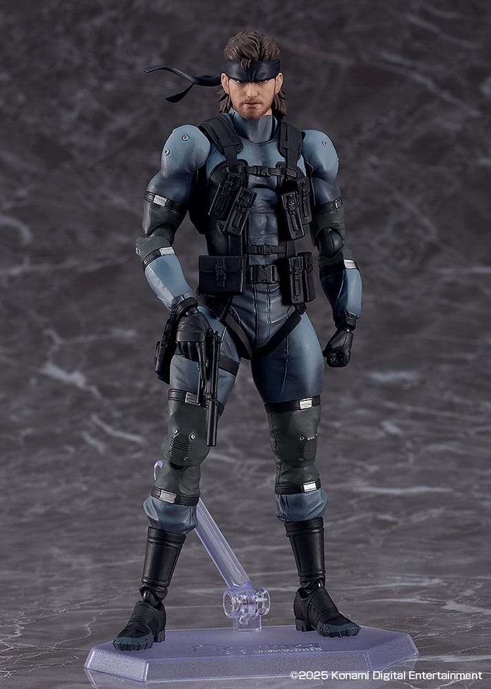SU ORDINAZIONE Metal Gear Solid 2: Sons of Liberty Figma Action Figure Solid Snake MGS2 Ver. Updated Edition 16 cm 