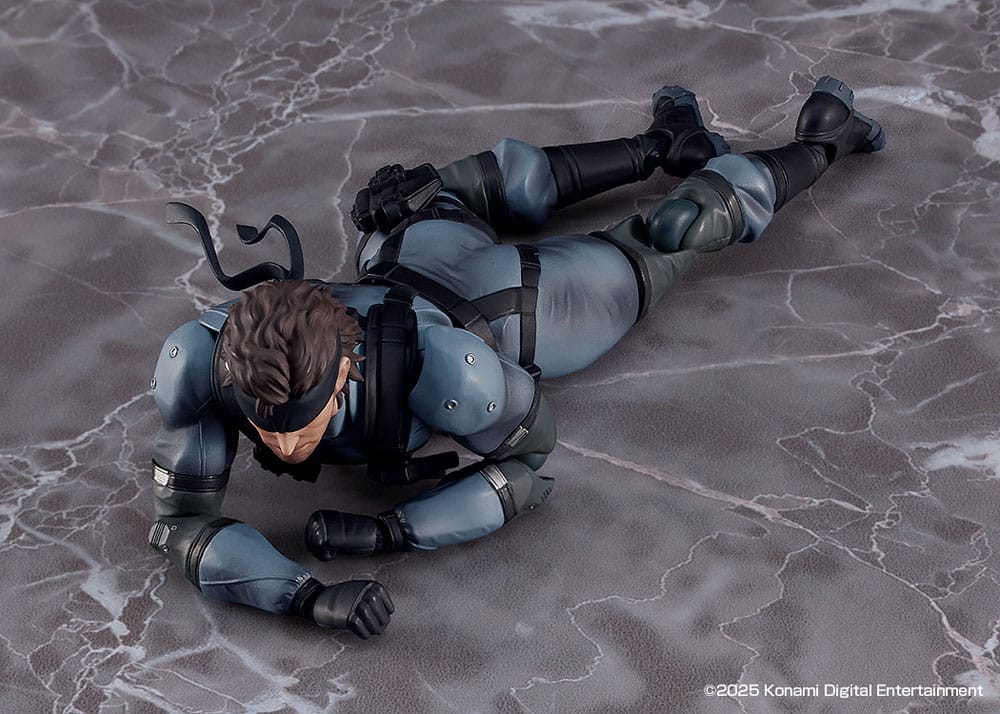 SU ORDINAZIONE Metal Gear Solid 2: Sons of Liberty Figma Action Figure Solid Snake MGS2 Ver. Updated Edition 16 cm 