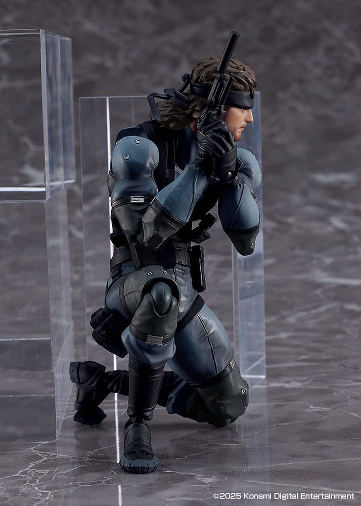 SU ORDINAZIONE Metal Gear Solid 2: Sons of Liberty Figma Action Figure Solid Snake MGS2 Ver. Updated Edition 16 cm 