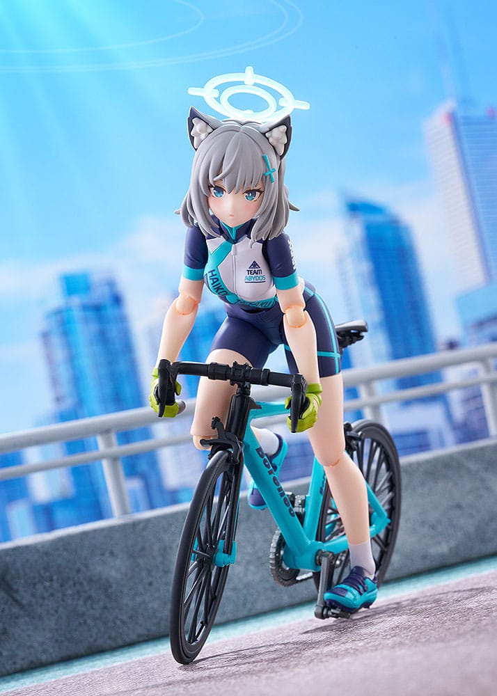 PREORDINE+ 12/2025 Blue Archive Figma Action Figure Shiroko Sunaookami Cycling DX Edition 15 cm