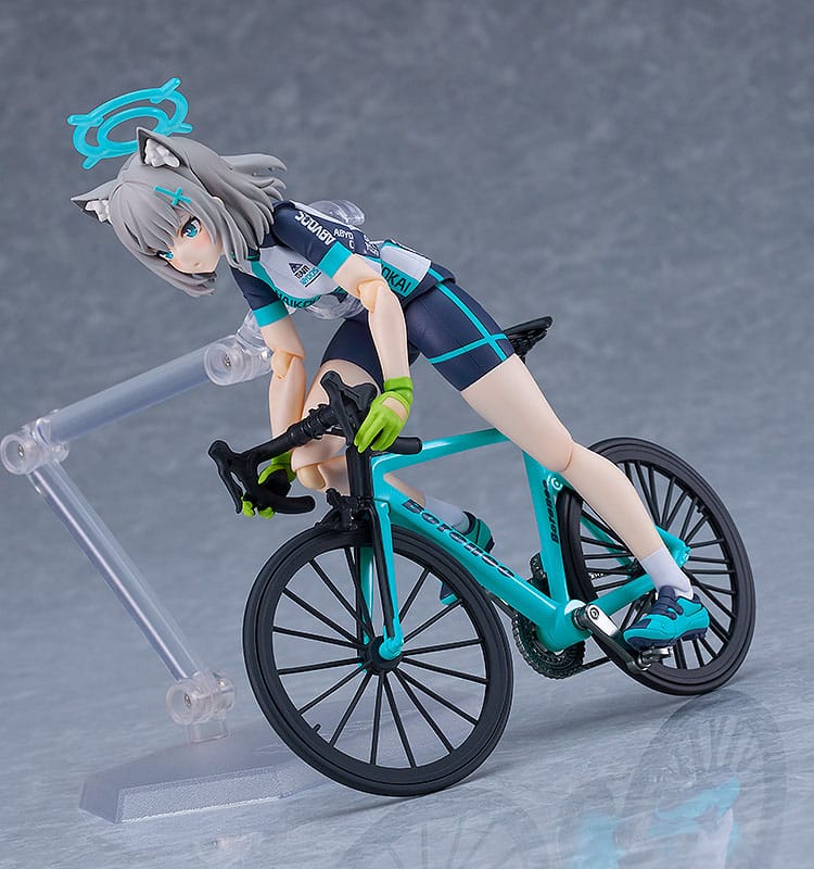PREORDINE+ 12/2025 Blue Archive Figma Action Figure Shiroko Sunaookami Cycling DX Edition 15 cm