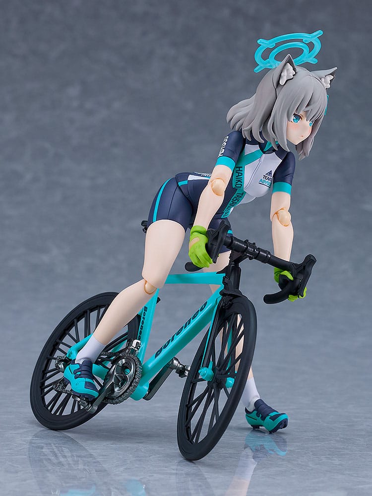 PREORDINE+ 12/2025 Blue Archive Figma Action Figure Shiroko Sunaookami Cycling DX Edition 15 cm