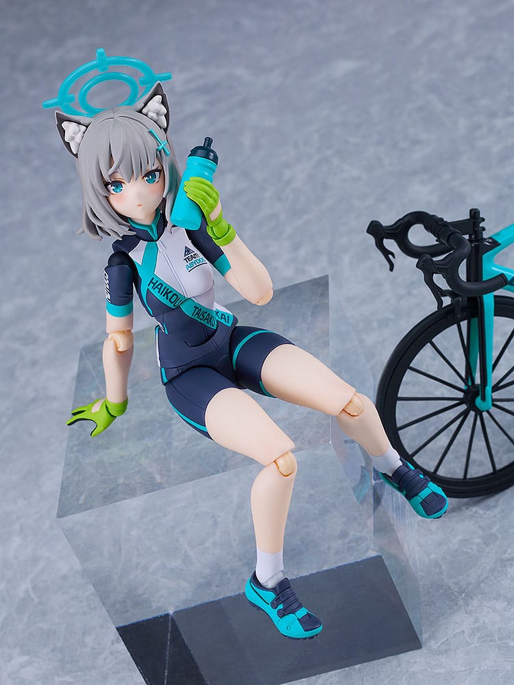 PREORDINE+ 12/2025 Blue Archive Figma Action Figure Shiroko Sunaookami Cycling DX Edition 15 cm