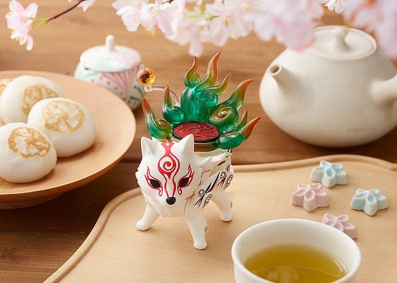 PREORDINE+ 09/2026 Okami Nendoroid Action Figure Shiranui 10 cm