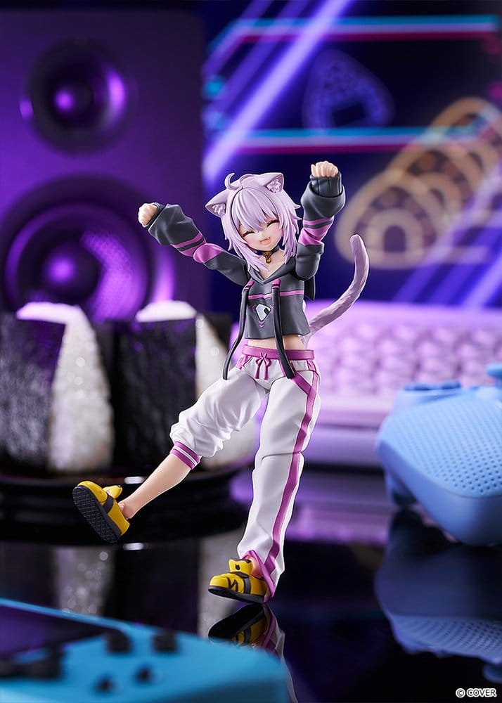 PREORDINE+ 11/2027 Hololive Production figma Action Figure Nekomata Okayu 14 cm
