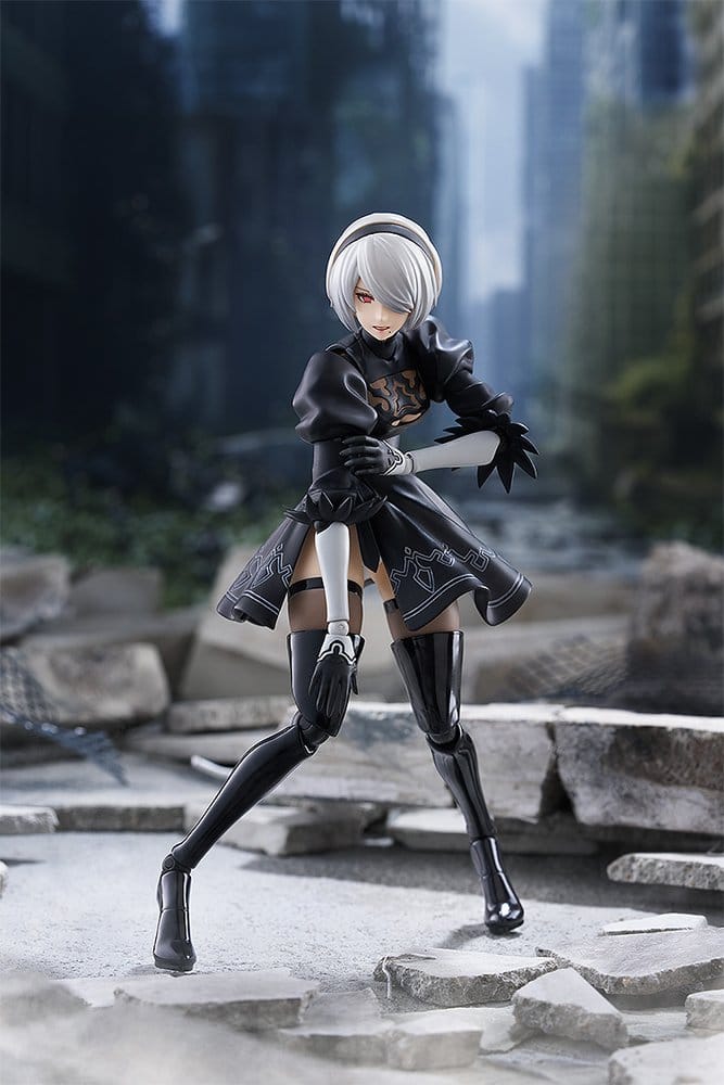 PREORDINE+ 10/2027 NieR:Automata Ver1.1a Figma Action Figure 2B (YoRHa No.2 Type B) 16 cm