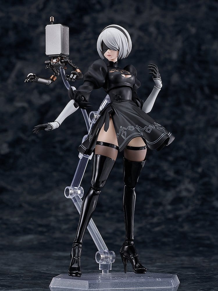 PREORDINE+ 10/2027 NieR:Automata Ver1.1a Figma Action Figure 2B (YoRHa No.2 Type B) 16 cm