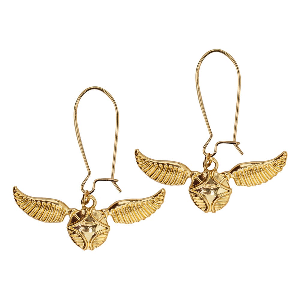 SU ORDINAZIONE Harry Potter Earrings Golden Snitch