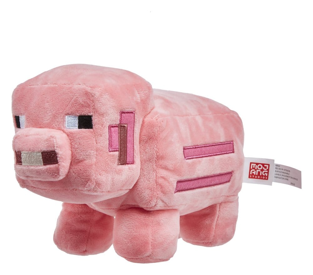 🧪 LAB | SU ORDINAZIONE Minecraft Plush Figure Pig 20 cm