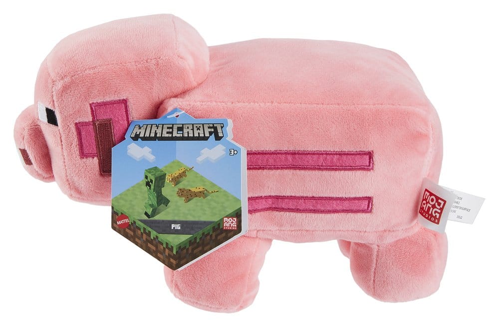 🧪 LAB | SU ORDINAZIONE Minecraft Plush Figure Pig 20 cm