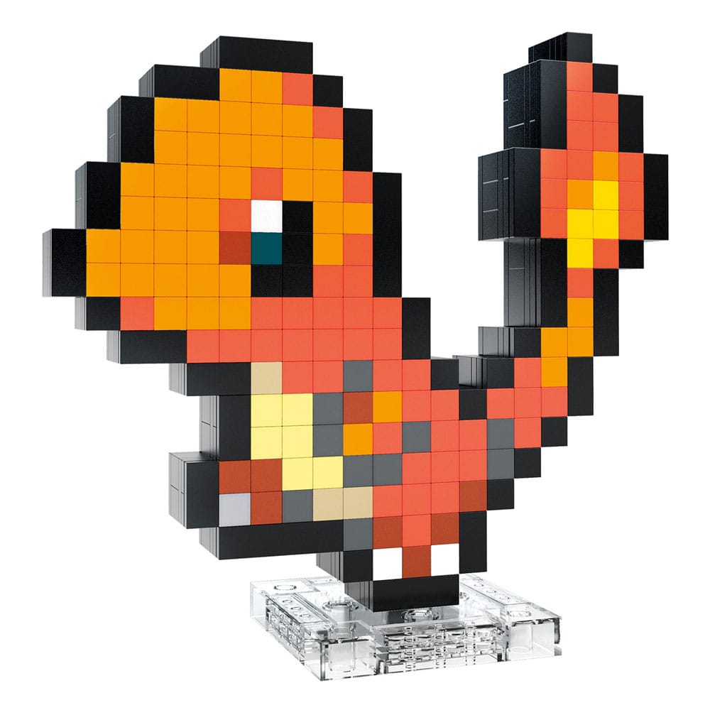 MADE TO ORDER Pokémon MEGA Construction Set Charmander Pixel Art