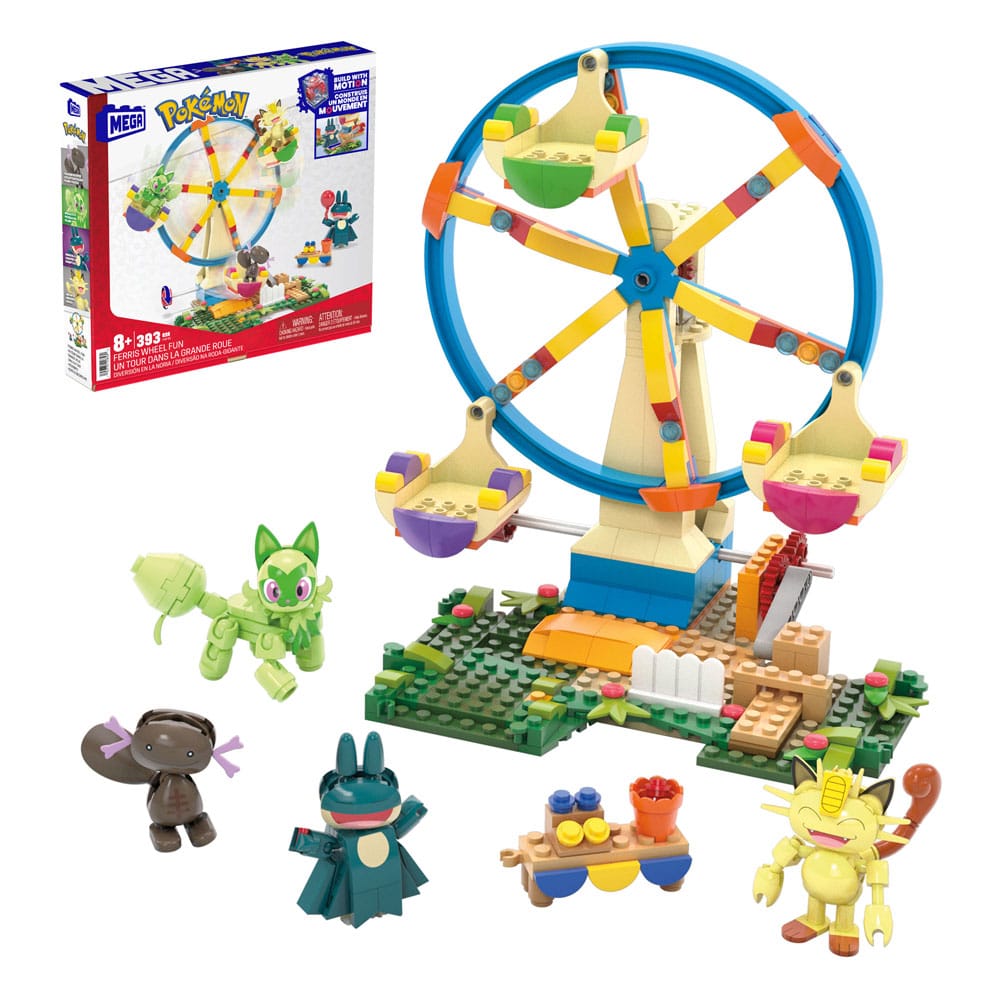 MADE TO ORDER Pokémon MEGA Construction Set Ferris Wheel Fun