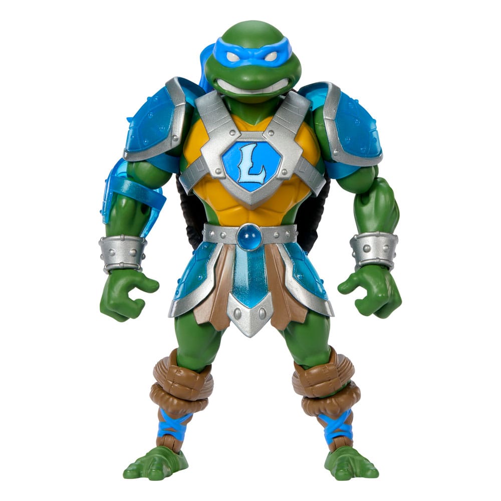 SU ORDINAZIONE MOTU x TMNT: Turtles of Grayskull Action Figure Leonardo 14 cm *PREZZO SPECIALE*