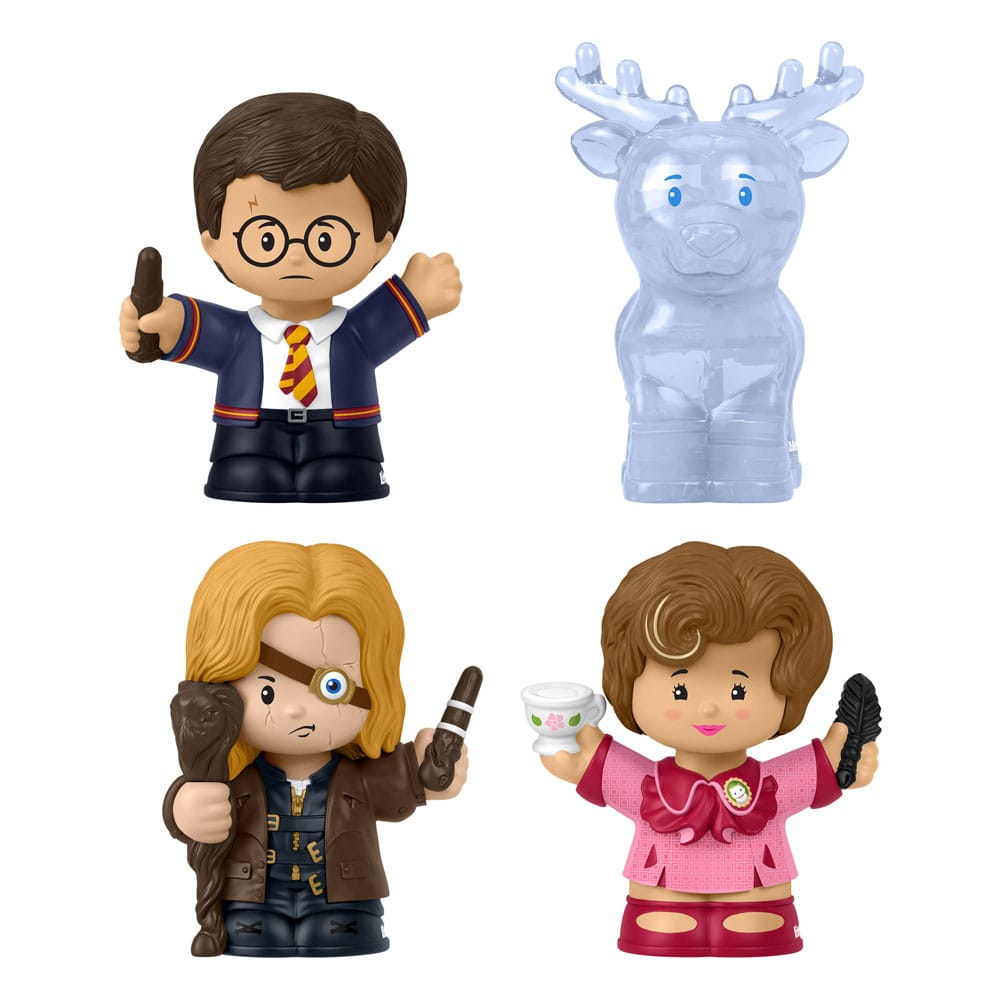 SU ORDINAZIONE Harry Potter and the Order of the Phoenix Fisher-Price Little People Collector Mini Figures 4-Pack 7 cm ESAURITO
